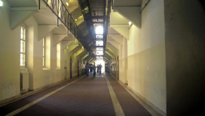 l'interno del carcere di Regina Coeli