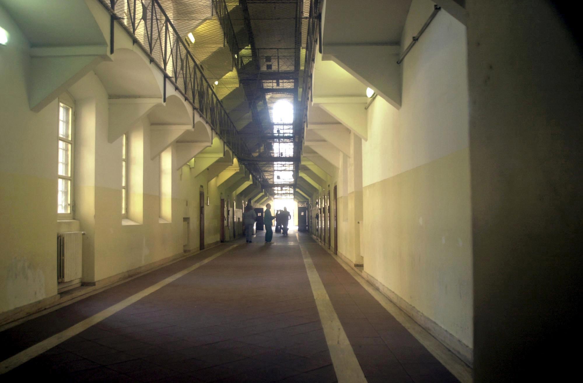 l'interno del carcere di Regina Coeli