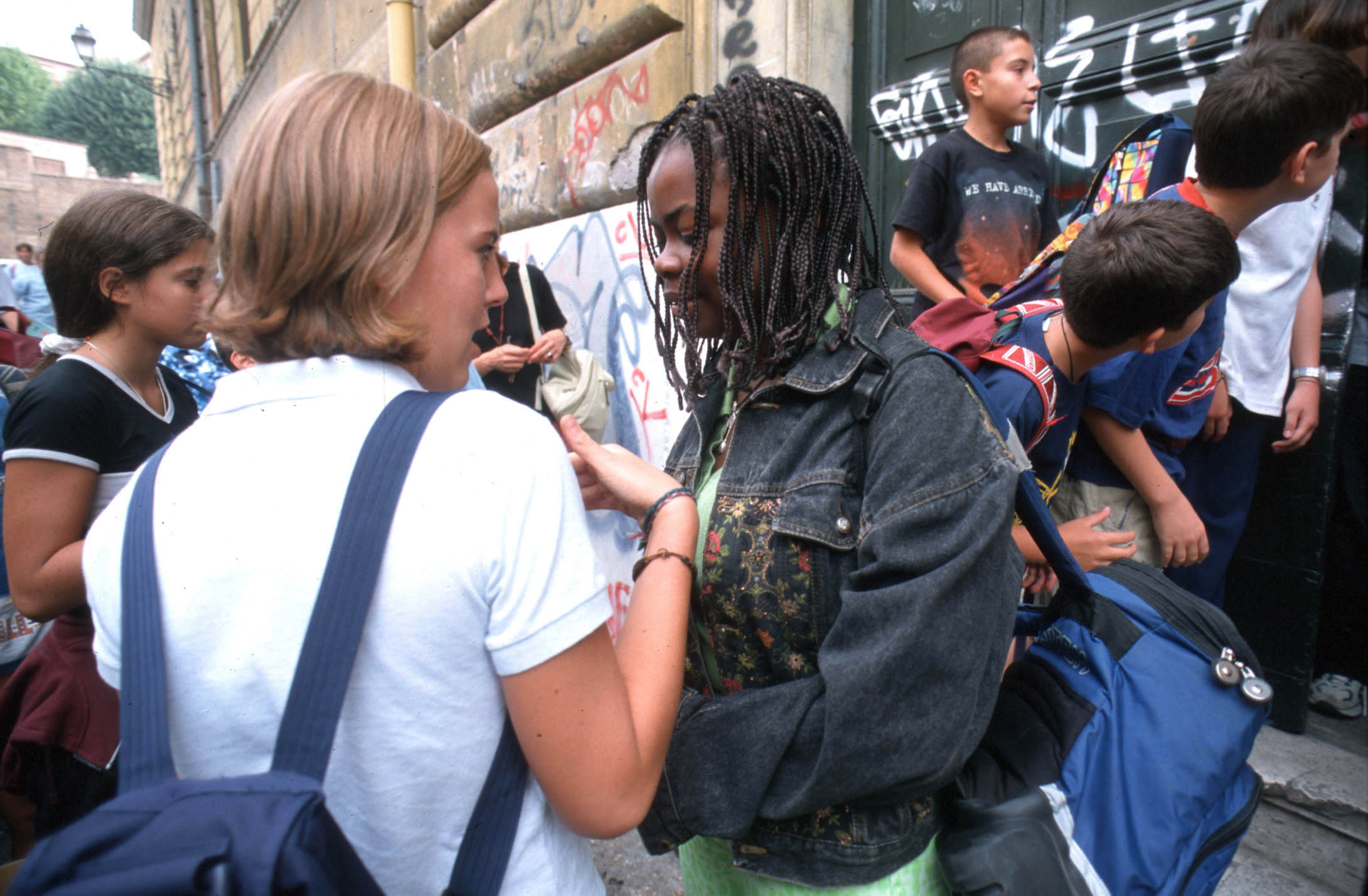 Scuola multietnica a Roma