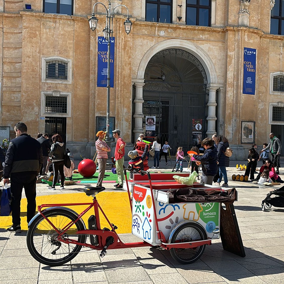 La bicicletta cargo "Lucargo'"