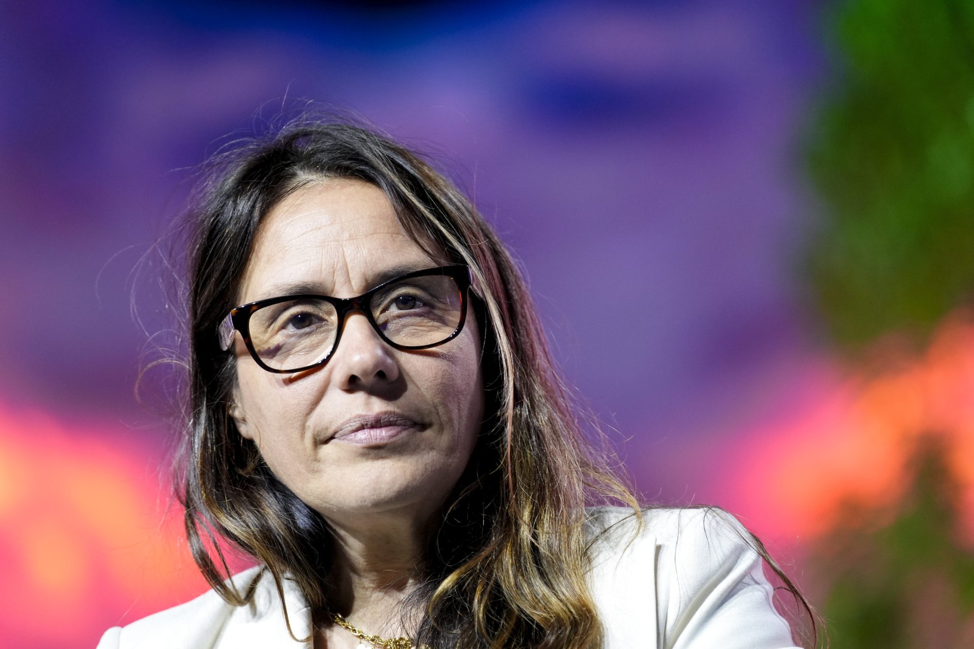 Il ministro per le Disabilità Alessandra Locatelli partecipa all\'Assemblea generale dell\'ANCI al Lingotto Fiere di Torino - News - giovedì 21 novembre 2024. (Foto di Fabio Ferrari/LaPresse)