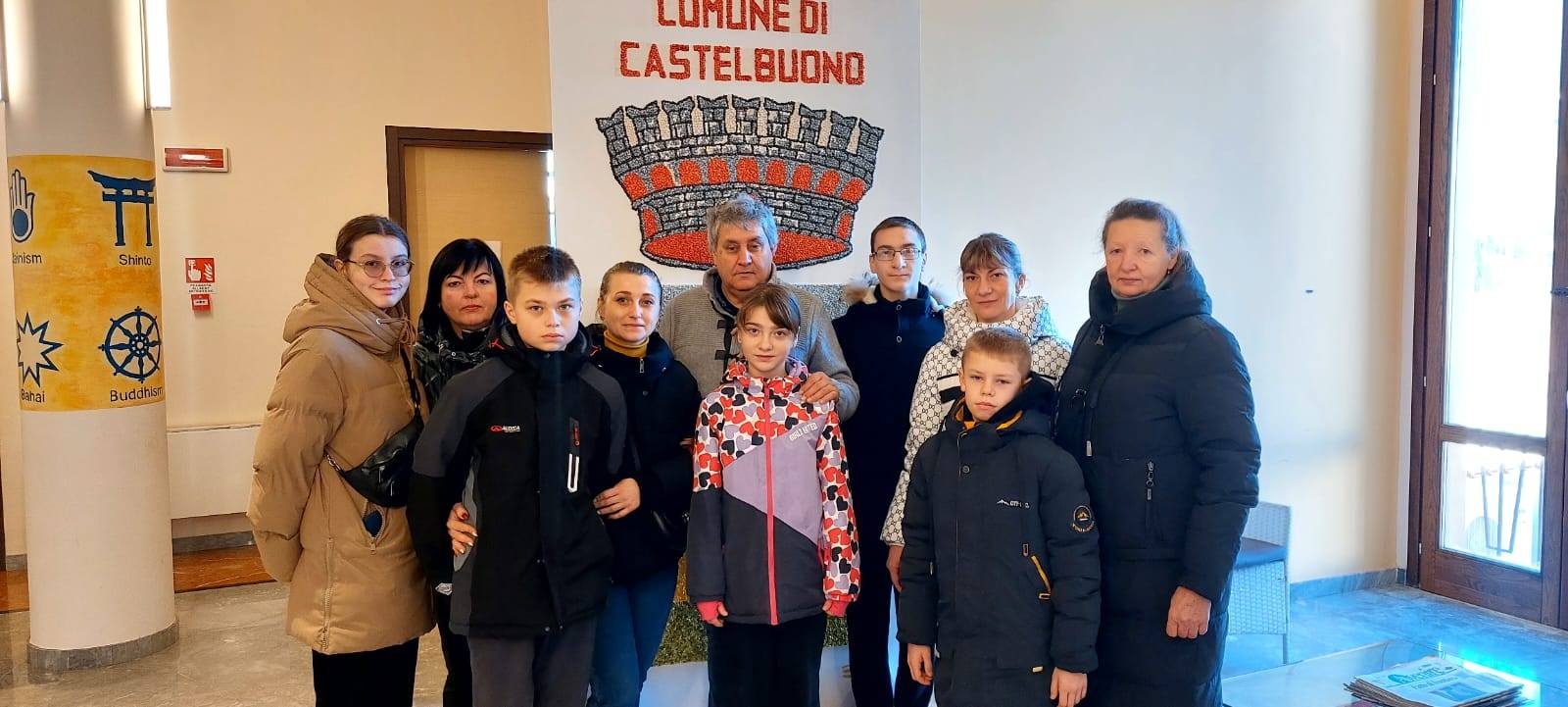 Le famiglie accolte nel comune di castelbuono