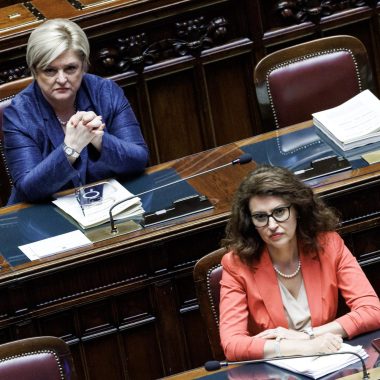 In apertura, foto Roberto Monaldo / LaPresse: Marina Elvira Calderone e Maria Teresa Bellucci 